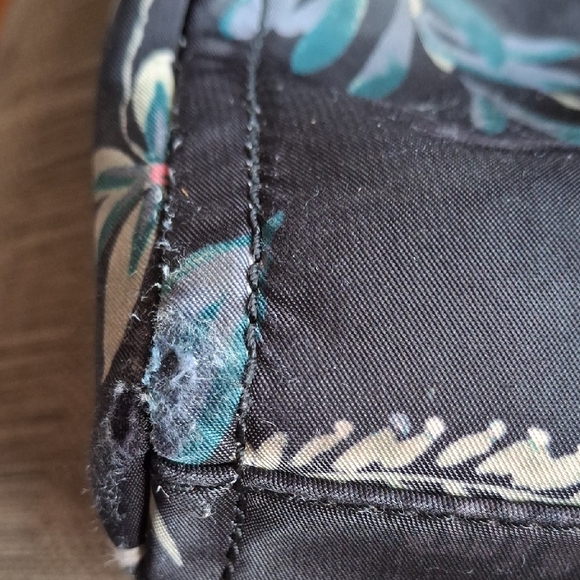 Kate Spade Black and Pink Floral Tote Bag - Picture 6 of 10